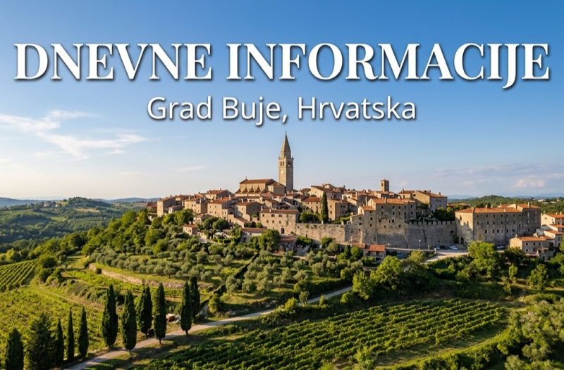 Buje - grad-buje.net - Buje - Subota 22. kolovoza 2026.